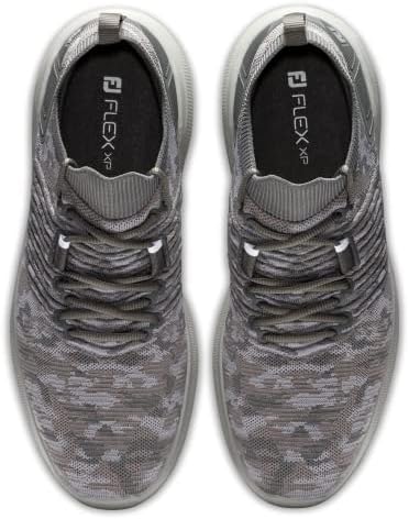 FootJoy Men's Fj Flex Xp Previous Season Style Golf Shoe, Camo Grey, 13 | Image 4