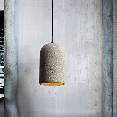 Suspension ciment et lustre terrazzo nordique pour luminaire de chambre et plafond salon