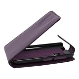 Mobilfunk Krause Flip Hülle Etui Handytasche Tasche Hülle für Nokia Lumia 530 (Violett)