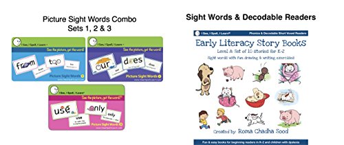 I See, I Spell, I Learn(r) - Picture Sight Words Flashcards & Sight Words Readers Combo