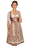 MarJo Trachten Mididirndl 2tlg. - Pepper - Nougat, Größe 32
