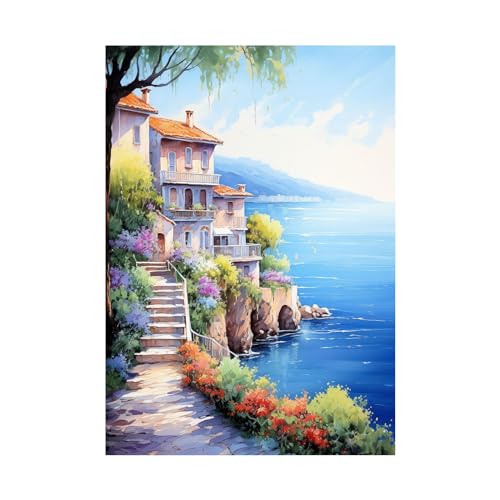 Tableau deco industriel paysage moderne grande toile FJASKER salon