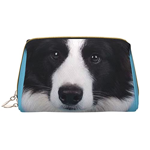Sac de rangement à fermeture éclair blanc pour cosmétiques femme