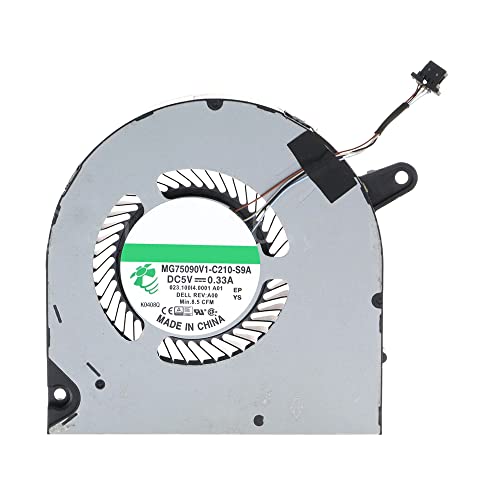 Replacement Laptop GPU Fan for DELL G5 5500 G5 SE 5505 2020 0F3DF0 F3DF0 MG75090V1-C210-S9A 023.100I4.0001 GTX1650 DC5V 0.31A