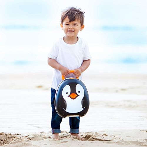 My Carry Potty - Penguin Travel Potty, Award-Winning Portable Toddler Toilet Seat for Kids to Take Everywhere