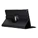 Produktbild QiuKui Tab Hülle Für Xiaomi Mipad 4 Mi Pad 4, 360 Grad Tablet Cover Fall Rotation Smart PU Flip-Stand-Fall Für Xiaomi Mipad 4 360 8 '' (Farbe : Schwarz)