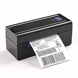 【Lo más fácil de operación】📦📇 La impresora térmica se trata en las fábricas para que clientes la usen con unos clicks fácilmente sino configuración complicada.