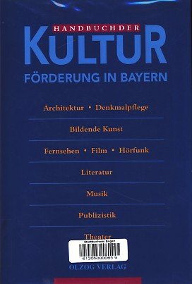 Preisvergleich Produktbild Handbuch der Kulturförderung in Bayern