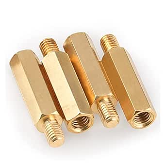 M2 M2.5 M3 M4 M5 Hex Brass Male Female Standoff Board Rack Stud Hexagon ...