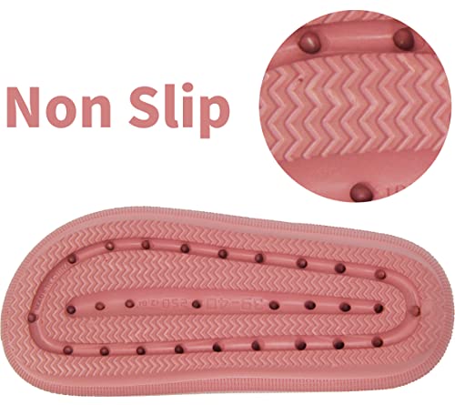 Image of BenSorts Pillow Sandals for Women Men Thick Sole Adjustable Buckles EVA