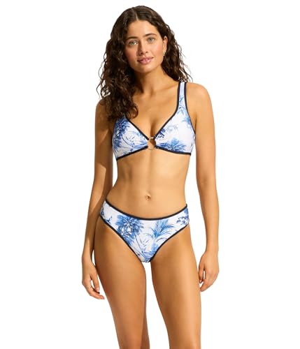 Bas de maillot hipster Seafolly Marbella blanc taille 44 pour femme