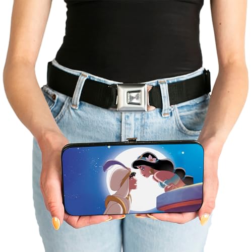 Buckle-Down Women's Hinge Wallet-Aladdin Jasmine, 7" x 4"3