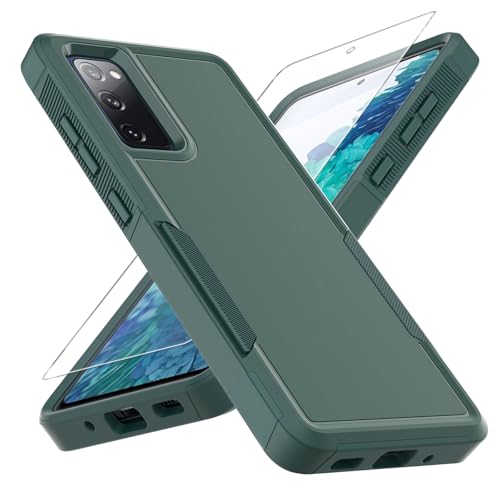 for Galaxy S20 FE 5G Case,[Military Grade Drop Tested] with HD Sc...