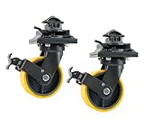 Mytee Products (2 Pack) ISO Shipping Container Caster Wheels (Single Wheel), 6600 lbs WLL/per Wheel
