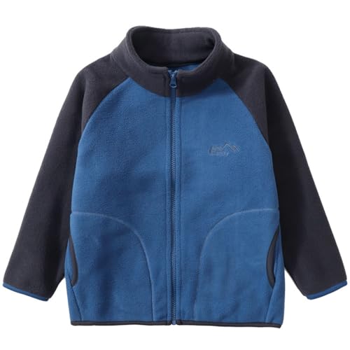 Girls Fleece Jacket Coat Splicing Warm Sherpa Full Zip Outwear Winter Windproof Sweaters Jackets Clothes With Pockets