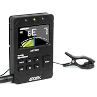 Aroma 3 In 1 Digitales Metronom Stimmgerät Tongenerator Wiederaufladbar mit Vocal Count Option und Farbbildschirm für Gitarre Klavier Saxophon und Alle Instrumente