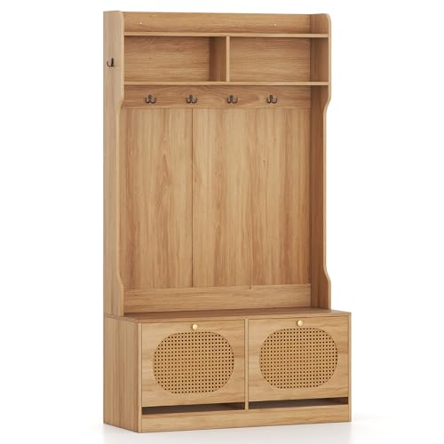 Multigot Coat Rack Stand, 180cm Free Standing Hall Tree Clot