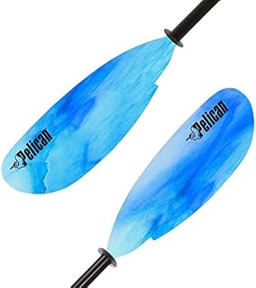 Pelican Kayak Paddle Accessories | Aluminum Shaft with Fiberglass Reinforced Blades | Lightweight