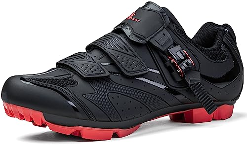 Vemont Hochleistungsfähige Fahrradschuhe für Rennrad und Mountainbike mit Harter Sohle - Maximale Leistung und Komfort! (eu_Footwear_Size_System, Adult, Numeric, medium, Numeric_39)