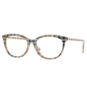 さおりページ BURBERRY Eyeglasses BE 2389 4087 Vintage Check at Amazon