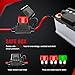Nilight LED Light Bar Wiring Harness Kit 12AWG Heavy Duty 12V 5Pin Rocker Switch Laser On Off Waterproof Switch Power Relay Blade Fuse-2 Lead (10038W)