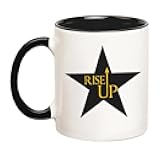 Fonhark - Hamilton Rise Up, 11 Oz Novelty Coffee Mug/Cup