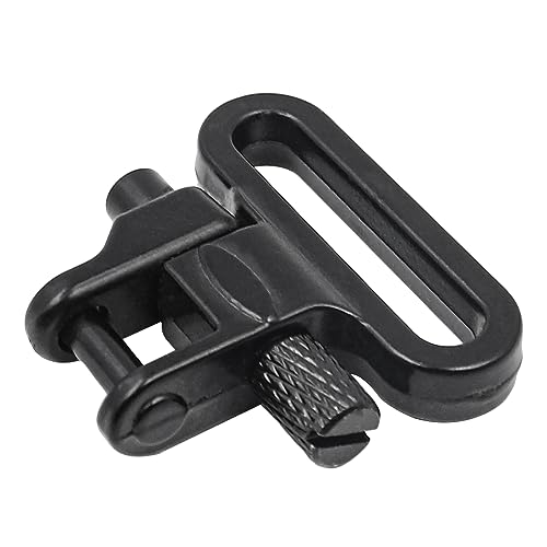 Tiardey 1Pair Quick Release Buckle Outdoor Tactical Strap Buckle Shoulder Strap Carabiner for Airsoft Sling - Image 3