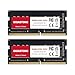 【DDR4 RAM Nur für Laptops】 GIGASTONE 64GB Kit (2x32GB) DDR4 3200MHz (2933MHz or 2666MHz) PC4-25600(PC4-23400, 21300) CL22 1.2V SODIMM 260Pin Nicht-ECC ungepuffert Notebook Laptop Speicher-Upgrade
