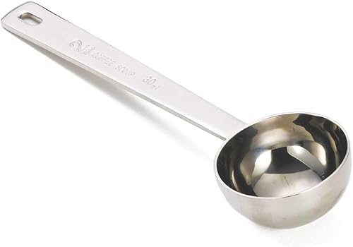 Tablecraft cuchara de acero inoxidable para café, Plateado