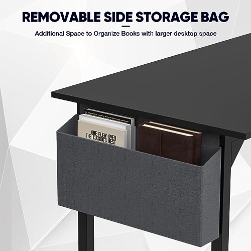 image for DUMOS 48 Inch Computer Office Desk Modern Simple Style Writing Study W