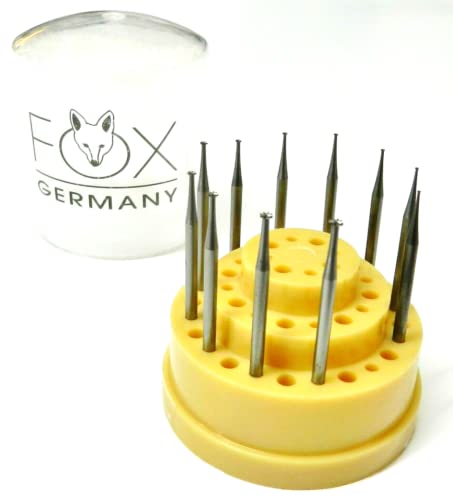 Wheel Burs Fox Jewelers Bur Set Fig 2 Fox Jewelry Burs Rotary Tool Bits 006-023