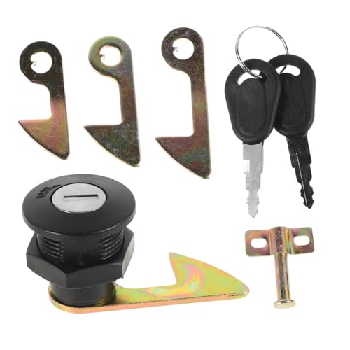 OUNONA 1set Electric Motorcycle Trunk Lock Alloy -theft Security Lock for Scooters Mopeds Easy Installation Compact Design for Maximum Storage Efficiency