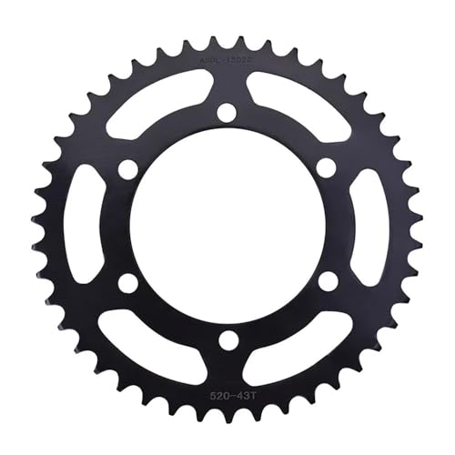 Chaîne 520 et pignons avant 17T arrière 43T pour restaurer la transmission de votre moto