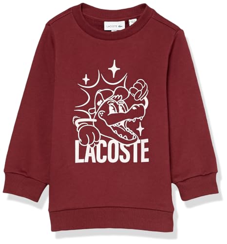 Lacoste Kids' Animated Croc Crewneck Sweatshirt