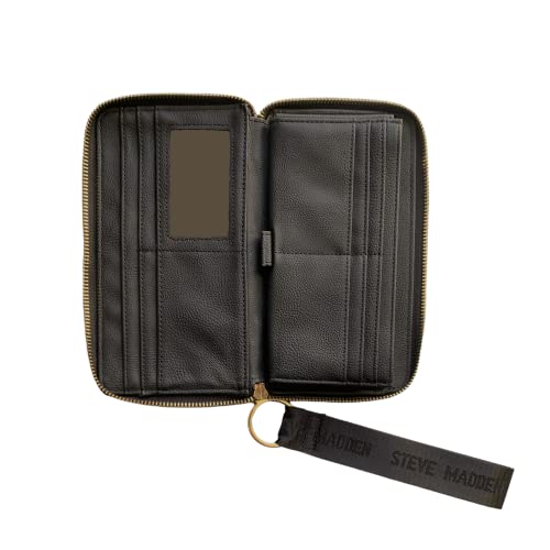 Image of Steve Madden Bzip-Web Zip Around Wristlet