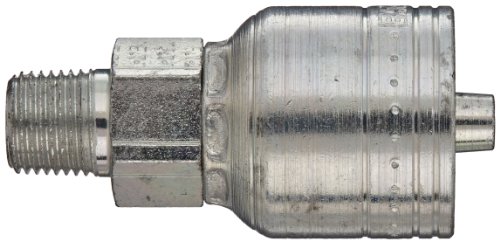 Image of Eaton Aeroquip Fitting,Straight,1 /4 In Hose,1 /8-27 NPT 1AA2MP4-1 Each
