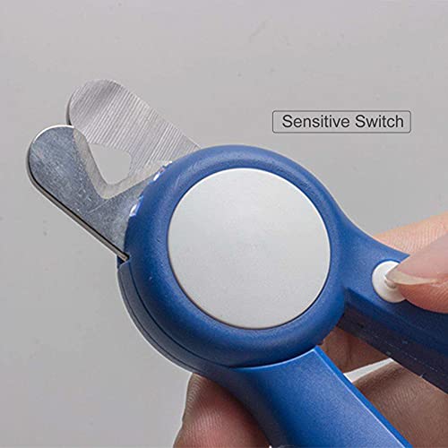 Sunbaca Cortador de unhas para animais de estimação com luz LED Aparador profissional para animais d