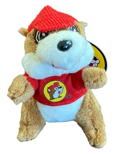 Image of Buc-ee's Beavers 4 inch Mini Stuffed Plush Keychain Keyring Backpack Clip