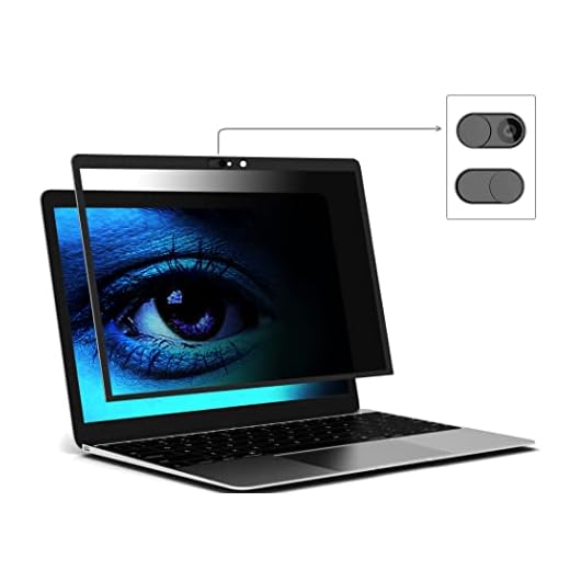 for MacBook Pro 13 inch, macbook Air 13 inch Removable HD Privacy Screen Protector Filters, Bubble Free Design, Microfiber Cloth, for MacBook Pro 13 (2016~2021)&Macbook Air (2018~2021)