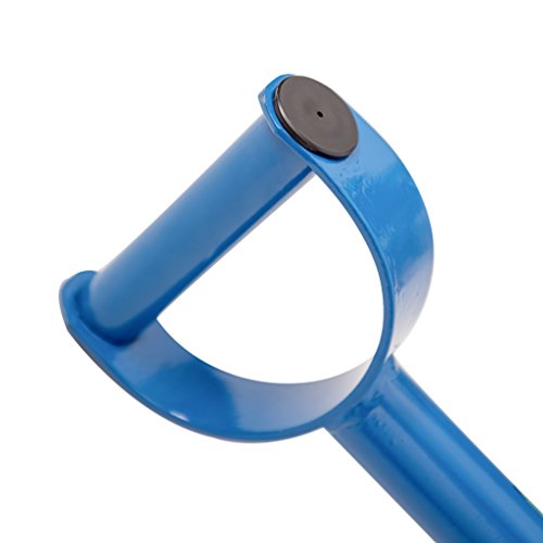 KYLIN Weeder Root Cutter Crowbar Digging Tool for Pulling Rocks and Roots Removing Plant with D Handle Steel Shaft and V-Notched Blade Tine Son of Prong