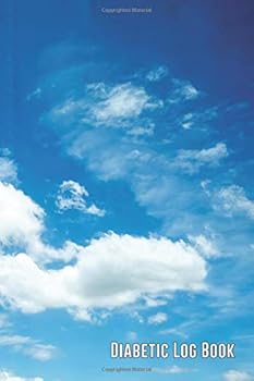 Paperback Diabetic Log Book: Cloudy Sky - Compact 4" x 6" - 52 Week Diabetic/Glucose Log Book (Pocket Diabetic Journal) Book