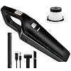 URAQT Handstofzuiger, Autostofzuiger 120 W Met 2200 Mah Batterij, Draadloze Stofzuiger Voor Nat En Droog Gebruik , Accu…