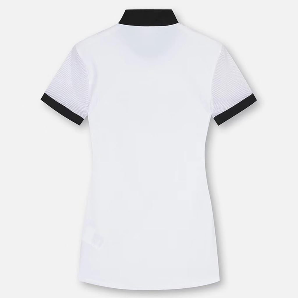 Polos de Manga Corta para Mujer Quick Dry Golf Tenis Casual Cuello Camisetas Verano Slim Fit Athletic Tops