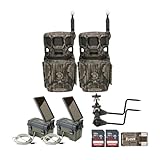 Imagerie et vidéo haut de gamme : la caméra Stealth Cam Revolver Pro 2.0 dispose d'une résolution photo de 40 MP (sélectionnable entre 4 MP, 8 MP, 16 MP et 40 MP) et une vidéo QHD 1440 avec audio, offrant des images cristallines et des séquences vidéo détaillées