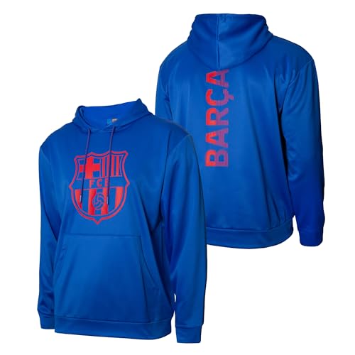 Icon Sports Officially Licensed FC Barcelona Pullover Hoodie - Unisex