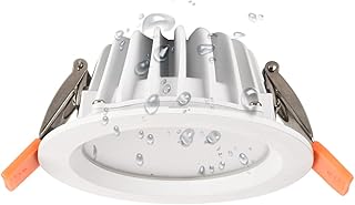 LEDSONLINE 4 Pack 7W Recessed Lighting Waterproof IP65 for Home Ceiling Light AC110V Cut Hole Sizee 2.95