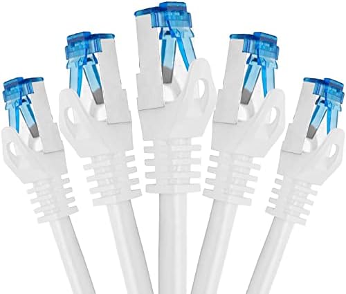 BIGtec BIG3580 CAT.7 Gigabit Kabel Sieciowy Miedziany Patch Ethernet LAN DSL CAT7 10 Sztuk 0,15 m