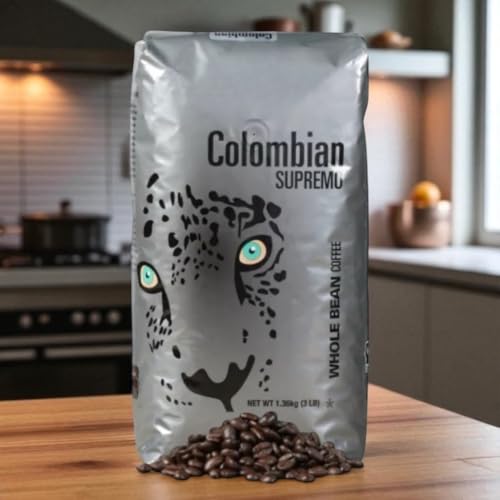 Kirkland Inspired Colombian Supremo Coffee – 100% Arabica Whole Bean
