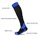 Laneco Compression Socks for Women & Men (2 Pairs), Graduated Compression Sock 20-30 mmHg for Nurses, Running, Maternity Pregnancy, Athletic Sports, Flight Travel, Shin Splints, Edema, Varicose Veins