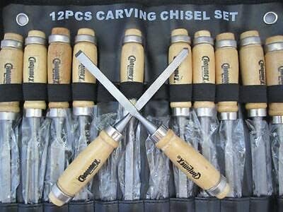 12x Woodworking Wood Carving Root carving knife chisel tool For Art Furniture
